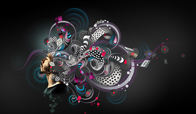 A.k.A. Illustration artwork for limited edition Babyliss packaging