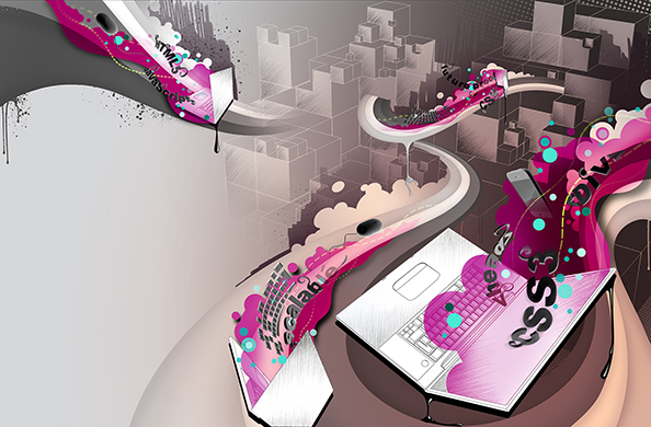 A.k.A. Illustration artwork for IPC Media on responsive coding