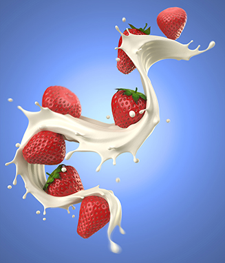 A.k.A. Illustration artwork for a Ketchum advertising campaign for Danone