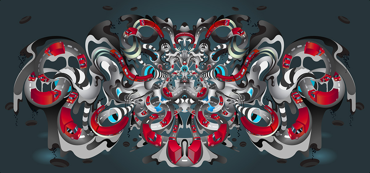 aka illustration - Australia Post prospectus artwork