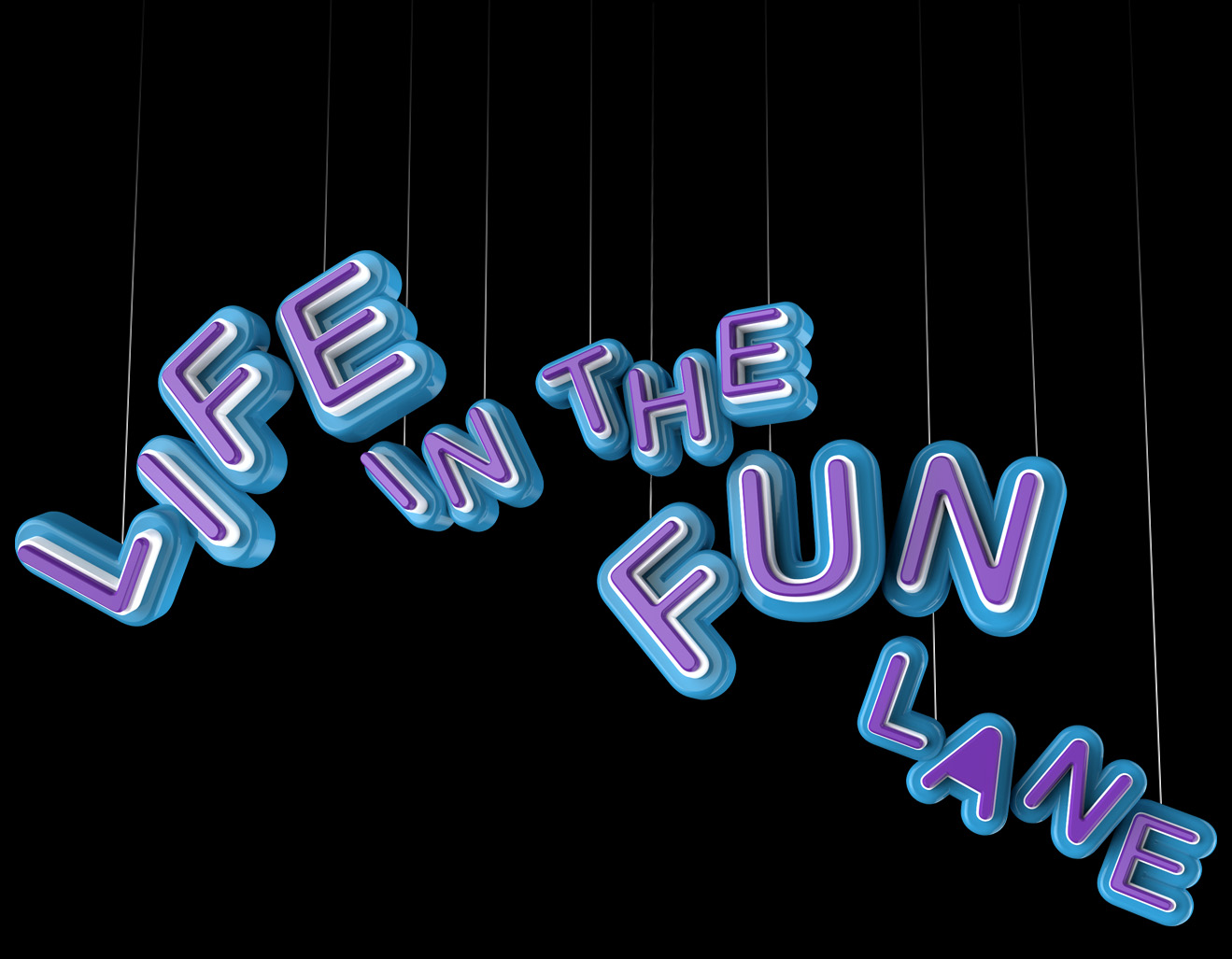 aka illustration - Mercedes - Life In The Fun Lane text