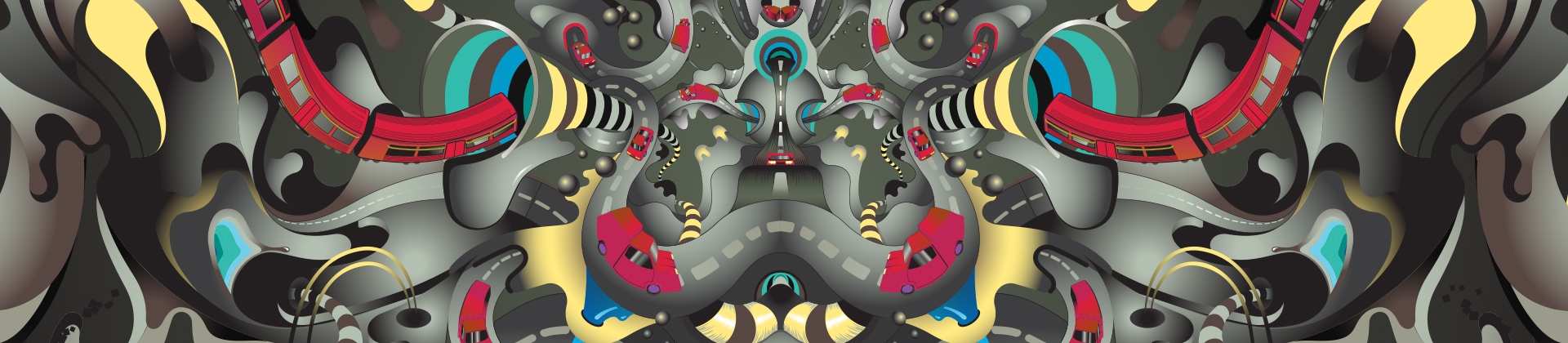aka illustration - Australia Post prospectus artwork banner