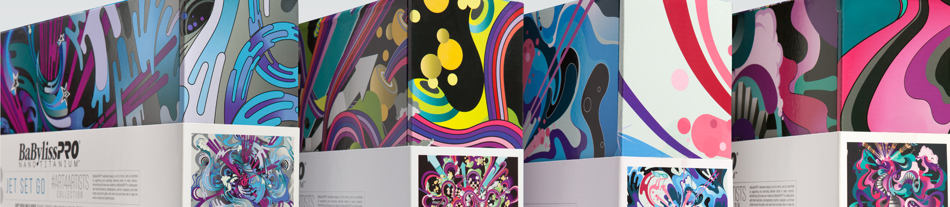 aka illustration - Babyliss limited edition packaging banner