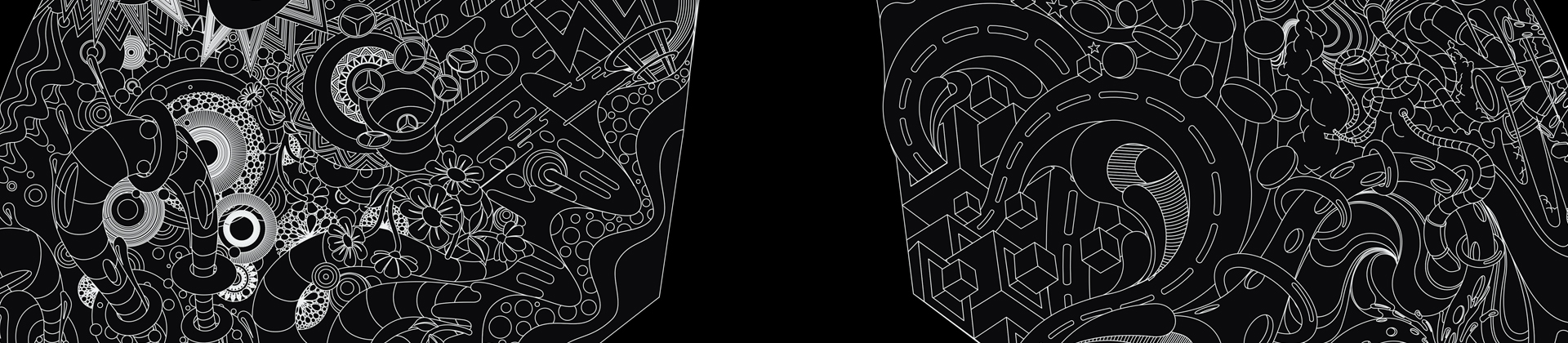 aka illustration - Mercedes artwork banner