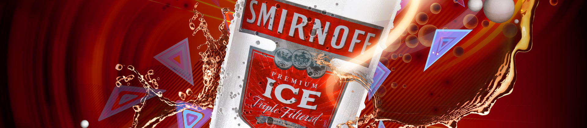 aka illustration - Smirnoff Asian promo artwork banner