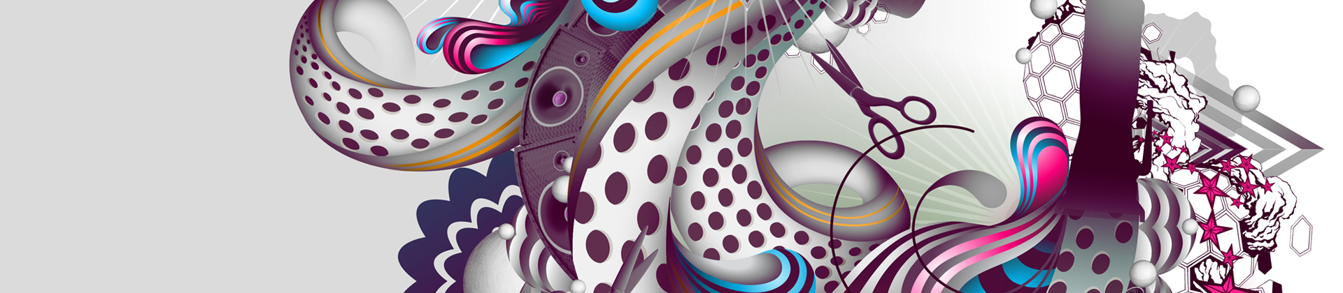 aka illustration - Beauty Styling artwork banner