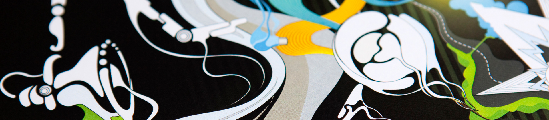 aka illustration - Dennis style icons - The anglepoise artwork banner
