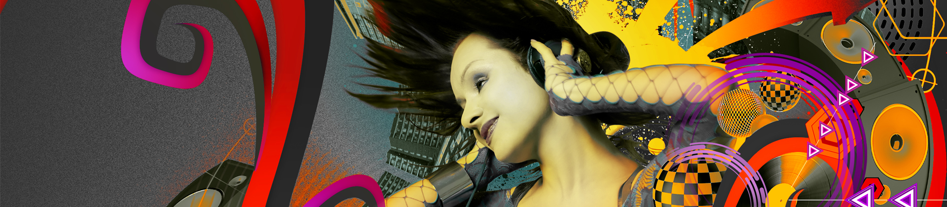 aka illustration - Future Publishing Urban Music Scene artwork banner