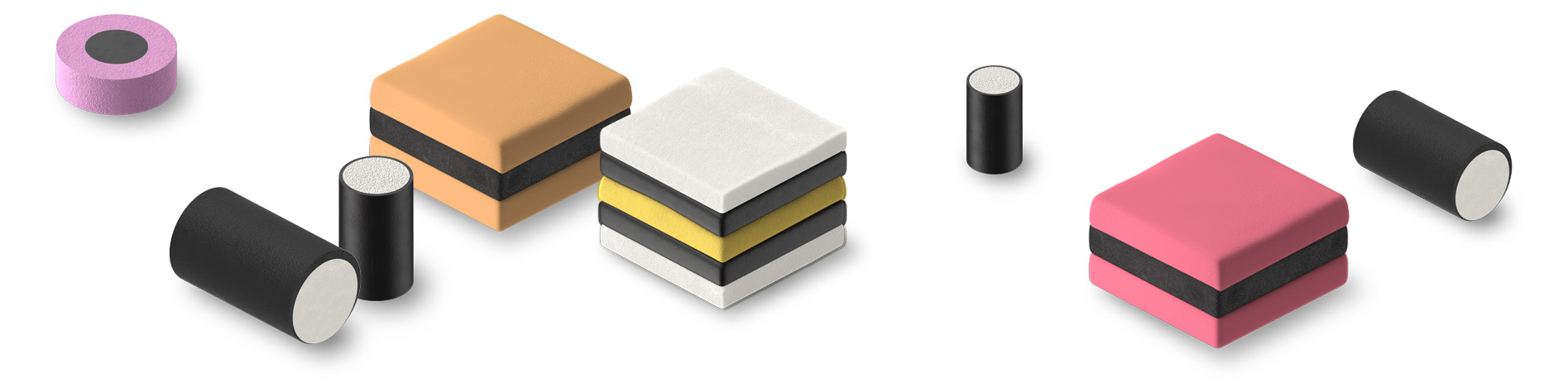 aka illustration - Immediate Media isometric cake sweet detail