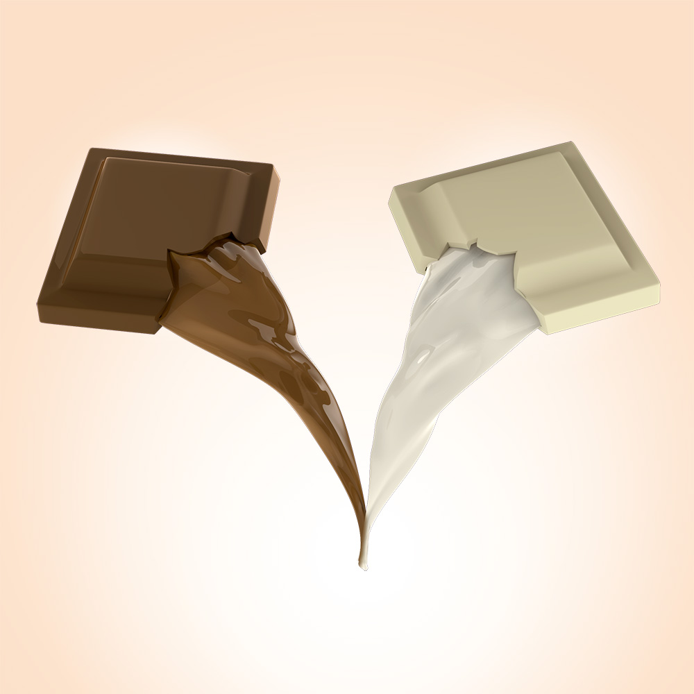 aka illustration - Crest Be Adventurous toothpaste chocolate rendering