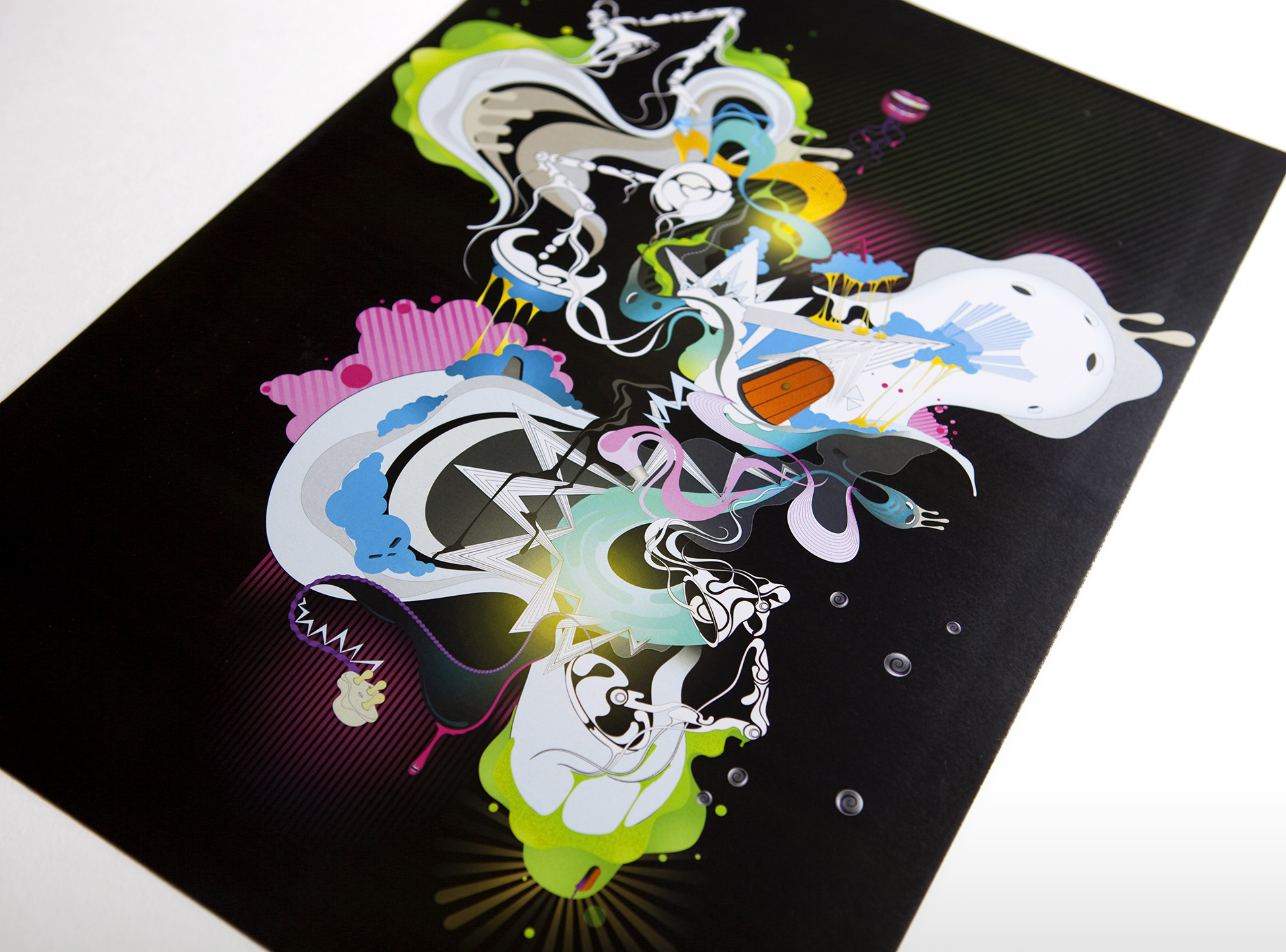 aka illustration - Dennis style icons - The anglepoise artwork print