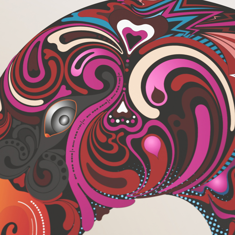 aka illustration - Love artwork detail 2