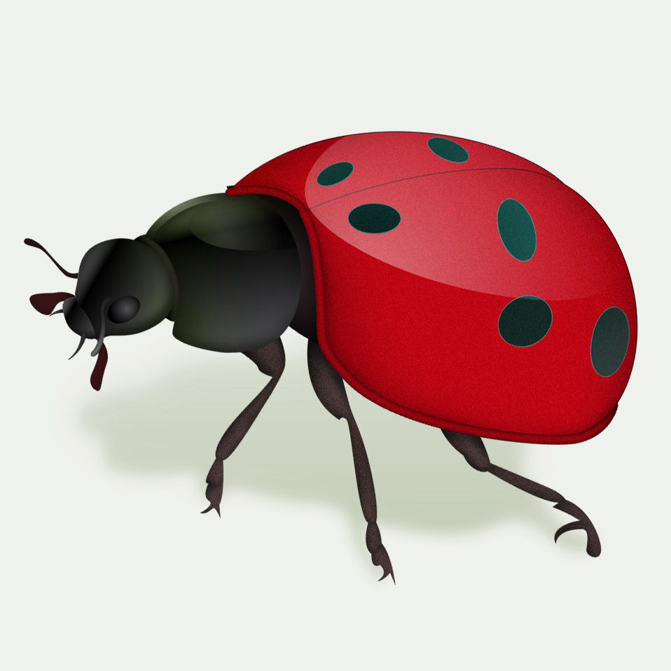 aka illustration - Prog Rock Awards trophy ladybird